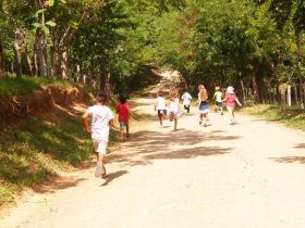 San Juan de Sur Day School kids playing on a country road, San Juan del Sur, Nicaragua – Best Places In The World To Retire – International Living
